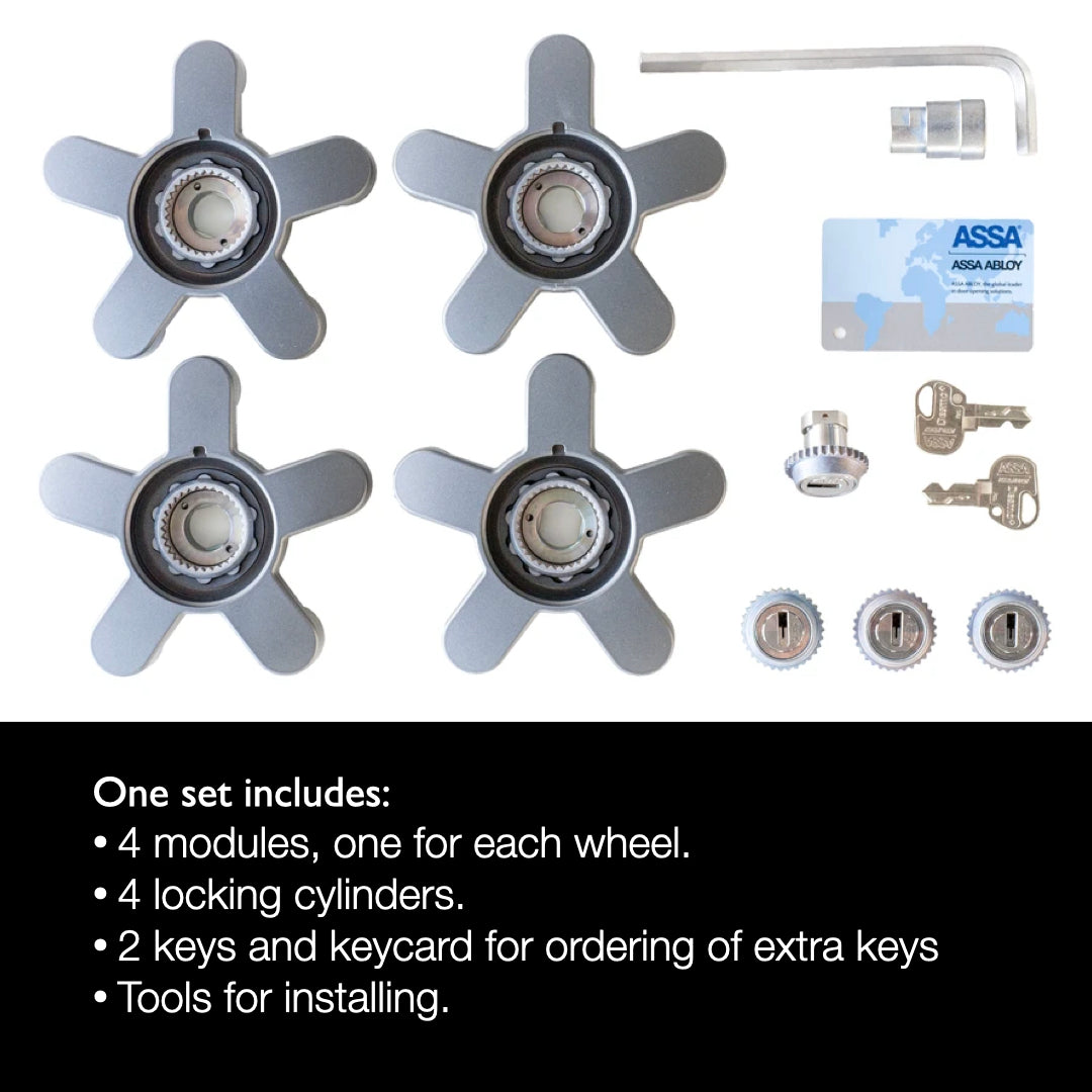 Volkswagen Wheel Lock /4pack Rimgard® (Int)