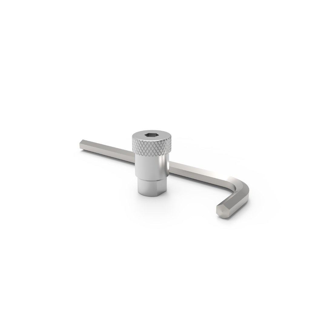 Grab your adaptor and hex key