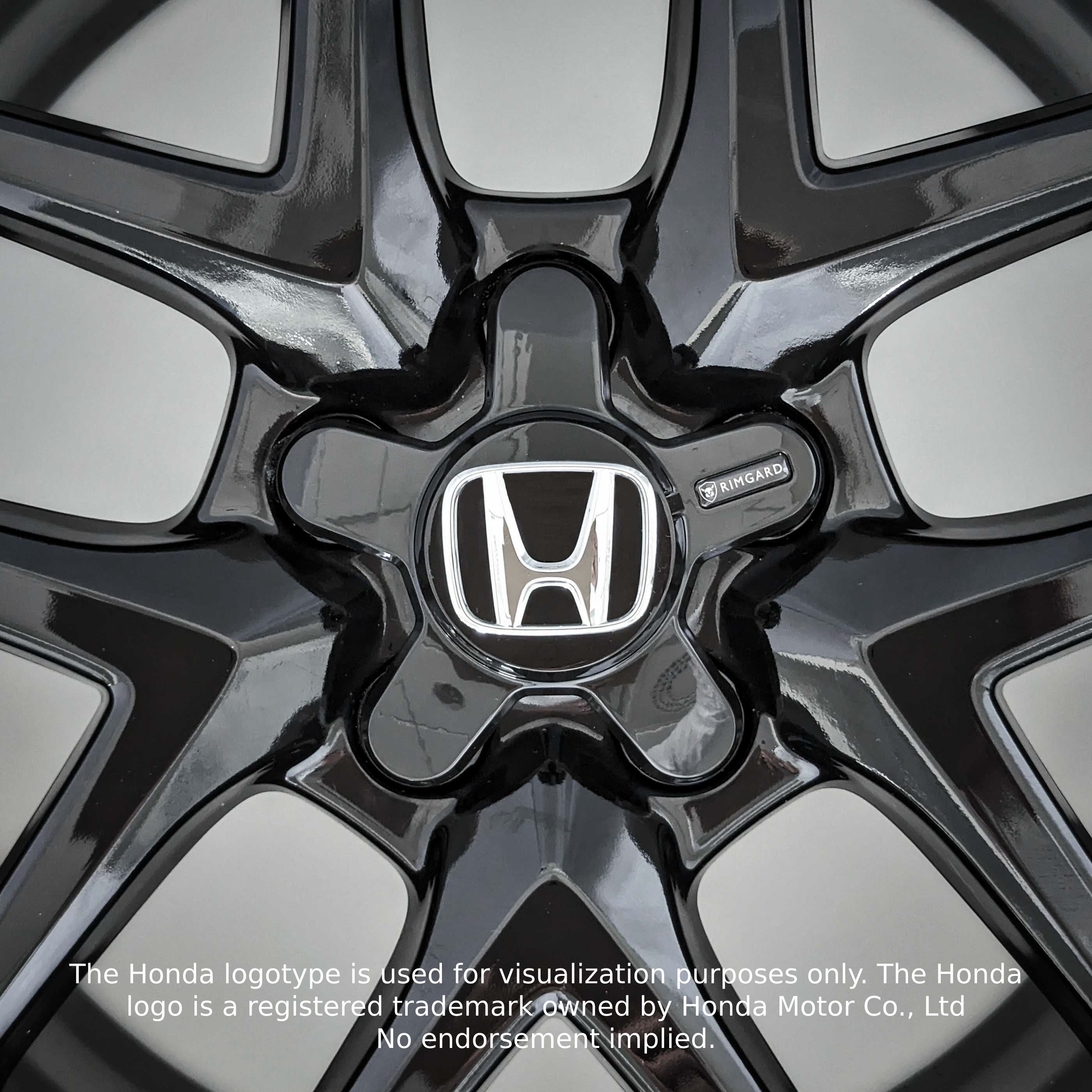 20-Piece Honda Wheel Lock Kit - M12x1.5 Black Lug Nuts With Key (Fits Accord, Civic, CR-V, Etc.)